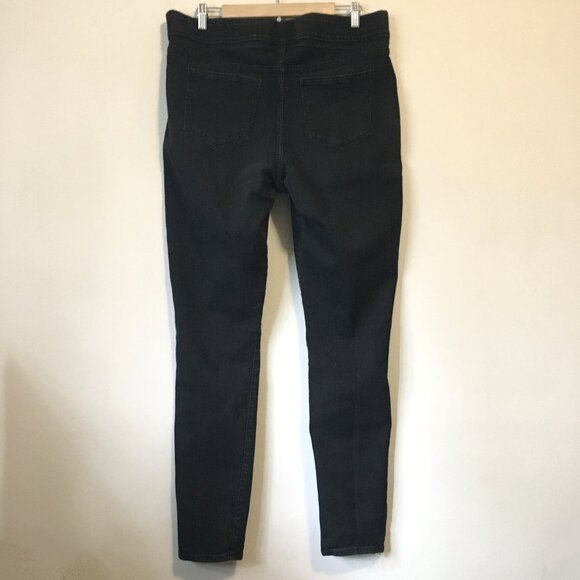 Old Navy Black Denim Super Skinny Mid-rise Jeans - Picture 2 of 14